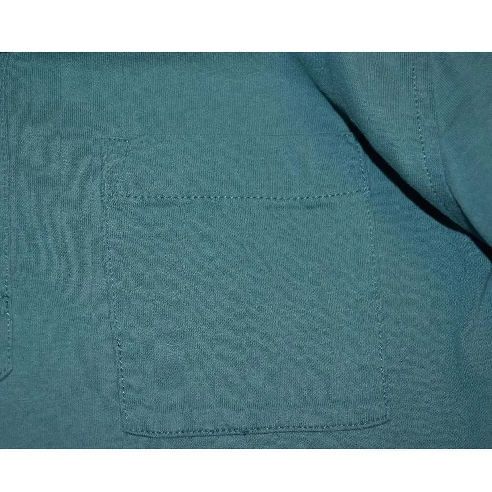 Brooks Brothers Men's M Performance Polo Shirt Short Sleeve Blue-Green Preppy